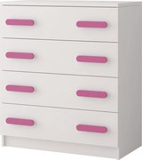 Komoda SCOUT - biela (viac variant)