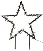 Eglo SPIKY LED svetelná dekorácia hviezda, 0,066 W, 60 × 73 cm