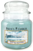 PRICE´S MIDI sviečka v skle Winter Wonders - horenie 90h