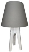 Stolná lampa CONE 1xE27/60W/230V biela/šedá