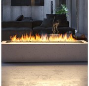 InFire - Vstavaný BIO krb 7,5x120 cm 7kW čierna