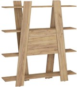 Regál Via 140-2D Craft Zlatý
