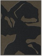 Akustická nástenná dekorácia v drevenom ráme Silent Shadows