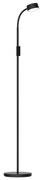 LED Stmievateľná stojacia lampa BRUNO LED/3W/230V 3000/4000/6500K čierna