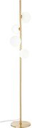 Ideal Lux - LED Stojacia lampa PERLAGE 4xG9/3W/230V zlatá/biela