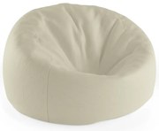 Sedací vak Cocoon biela slonovina, krémová