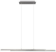 LED závesné svietidlo v striebornej farbe Odio – Trio