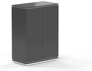 Stredná skriňa Creator 83,2 x 44,5 x 115,5 cm, biela / antracit