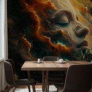 Fototapeta - Tvár vo vesmíre (147x102 cm)