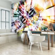 Fototapeta - Abstrakcia 3D (254x184 cm)