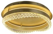 LED Stropné svietidlo LED/36W/230V pr. 43 cm zlaté