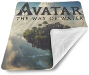 Sablio Deka pre bábätko Avatar The Way of Water Lietajúce mesto - 80x100 cm