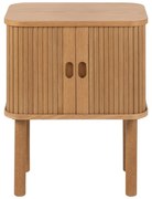 Nočný stolík v dekore duba v prírodnej farbe Langley – Actona