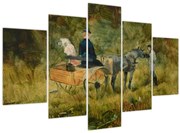 Obraz - Henri de Toulouse-Lautrec, The Trap, reprodukcia (150x105 cm)