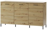 Skrinka Lorren 36 (dub artisan). Akcia -20%. Vlastná spoľahlivá doprava až k Vám domov. 1068172