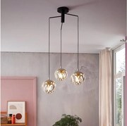 Eglo 99073 - Luster na lanku MIRTAZZA 3xE27/60W/230V
