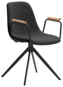 Čierne jedálenské stoličky v súprave 2 ks Tali – Marckeric