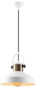 Závesné svietidlo na lanku DODO 1xE27/40W/230V biela/bronzová