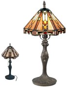 Metal Tiffany lampa do obývačky Ø25*42 kolekcia ACRUX