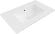 Mexen Atena umývadlo zapustené do dosky 76 x 46 cm, biele - 25017500