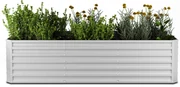 High Grow Straight vyvýšený záhon, 1440 L, Ergonomický, Odolný voči poveternostným vplyvom, Otvorená základňa