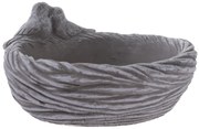 Betónové pítko pre vtáčiky Bird´s nest, 18,5 x 9 x 18 cm
