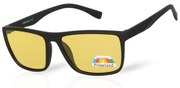 Polarzone Žlté polarizačné okuliare pre vodičov na nočné videnie "Motorist" 516173160