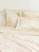 Obliečka na paplón z bavlneného saténu's kvetinovou potlačou Sakura