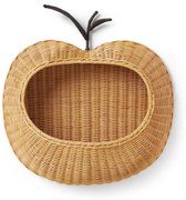 Ferm Living Nástenný úložný kôš Apple Braided Natural