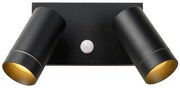 Lucide 09831/02/30 - Vonkajšie svietidlo so senzorom TAYLOR 2xGU10/50W/230V IP54