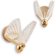 Toolight Toolight, LED nástenné svietidlo, 5W, 3000K, LHJ104-1W, svetlé ružové zlato, OSW-50042