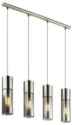 GLOBO 21000-4HN - Luster na lanku ANNIKA 4xE27/25W/230V chróm