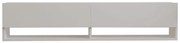 Biely TV stolík 141x31x30 cm Arges – Kalune Design