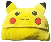 Detská deka s kapucňou Pokémon 120x150 cm