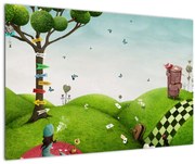 Obraz podivuhodnej krajiny (90x60 cm)