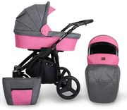 Kočík Kunert Rotax black frame 2v1 - 05