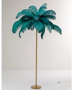 Feather Palm stojaca lampa zelená 165 cm