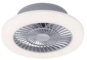 Leuchten Direkt 14645-55 - LED Svietidlo s ventilátorom LEONARD LED/27W/230V