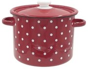Toro Smaltovaný hrniec s pokrievkou Bodka 3 l, 3 l