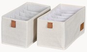 Úložné škatule Premium, 2 ks