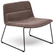 Hnedé kreslo Zahara – Kave Home