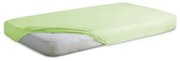 Multitex Detské nepriepustné jersey prestieradlo zelená, 60 x 120 cm