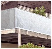 Biela plastová balkónová zástena 500x90 cm - Garden Pleasure