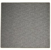 Vopi, Kusový koberec Alassio šedobéžový štvorec, 60x60, šedá, kuchyňa