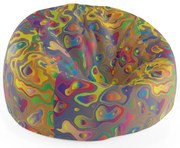 Sedací vak Cocoon farebné škvrny, farebná