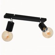 Bodové svietidlo TUNE 2xE27/20W/230V čierna