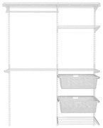 Nástenný regál do práčovne 200x120x40 cm TOPTRACK