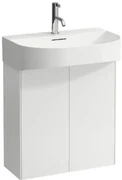 Kúpeľňová skrinka bez umývadla SONAR 58x24x60 cm biela mat H4054830341701