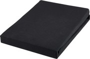 XXXLutz NAPÍNACIA PLACHTA, džersej, čierna, 180-200/200-220 cm Novel - Obliečky & plachty - 005054003217