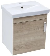 Kúpeľňová skrinka s umývadlom Naturel Vario Dekor 50x51x40 cm dub bardolino mat VARIO250BIDB